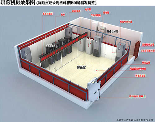 淺談屏蔽機(jī)房工程施工注意要點